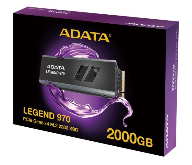 ADATA Legend 970 2TB PCIe 5.0 M.2 NVMe SLEG-970-2000GCI - 1171743 - zdjęcie 7